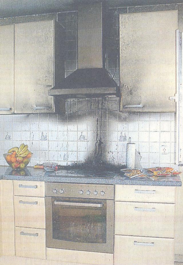 Fettbrand hinterlässt Sachschaden