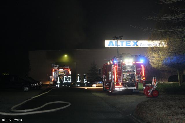 Maschinenbrand verursacht hohen Sachschaden