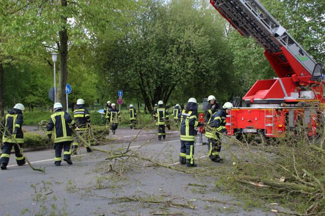Kleiner Sturm verursacht zwei Einsätze