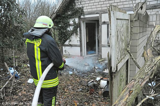 Bauernhofbrand stellte sich als Kleinbrand heraus