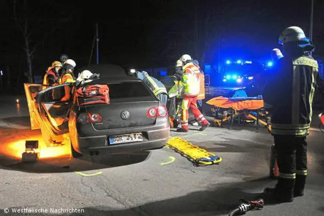 Verkehrsunfall mit einem Verletzten auf der Kaiserstiege