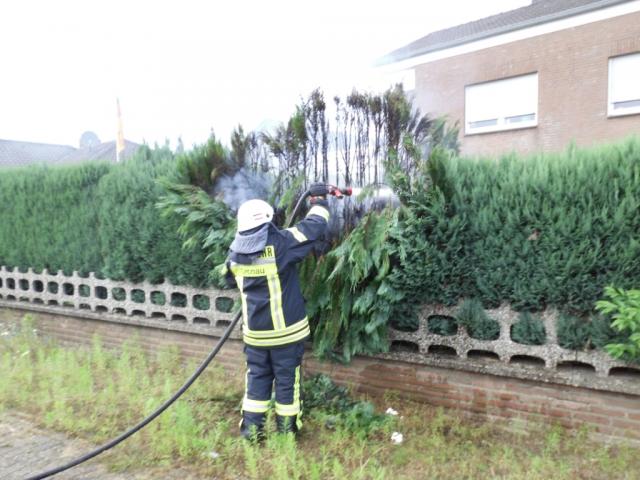 Hecke brannte nach WM Spiel