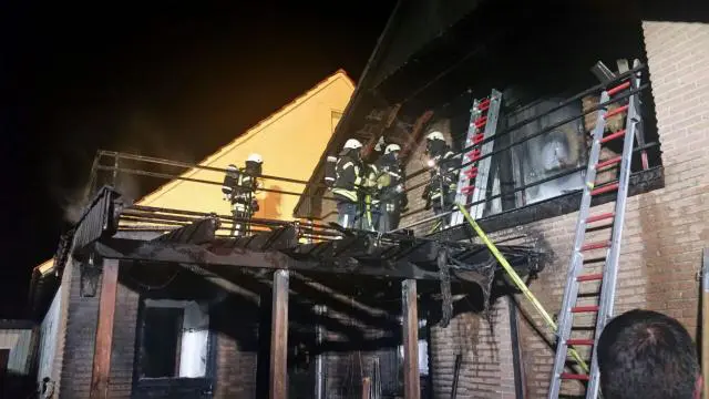 Wohnhaus Am Hohen Mersch brannte