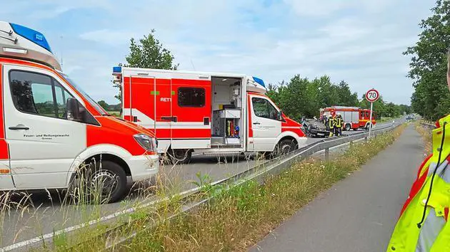 Verkehrsunfall auf dem Amtsvennweg