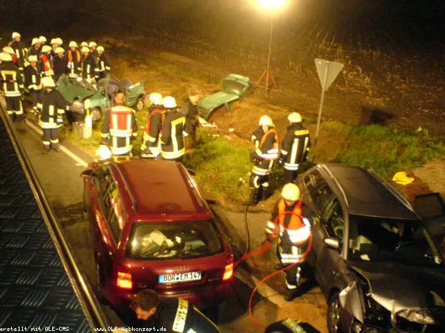Schwerer Verkehrsunfall am Heidehof