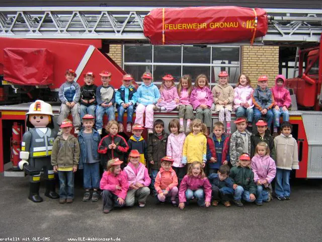 Kindergarten Arche Noah Feuerwehr Gronau