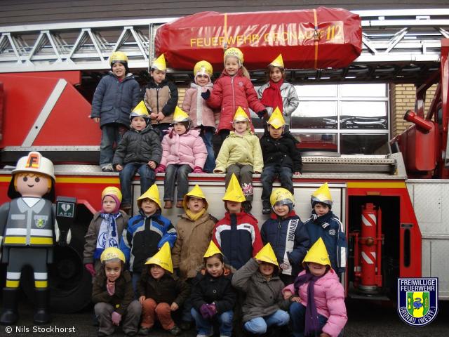 Kindergarten: St. Ludgerus – Feuerwehr Gronau