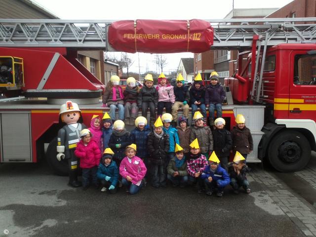 Kindergarten: St. Ludgerus – Feuerwehr Gronau