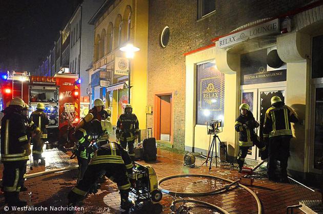 Brand in der Bahnhofstraße