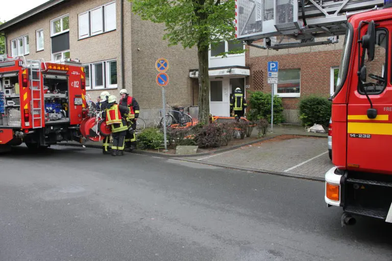 Verbranntes Essen auf dem Herd löste Feuerwehreinsatz aus.