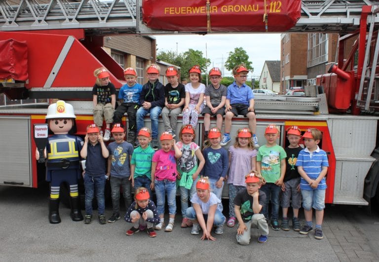 Kindergarten St. Agatha Feuerwehr Gronau