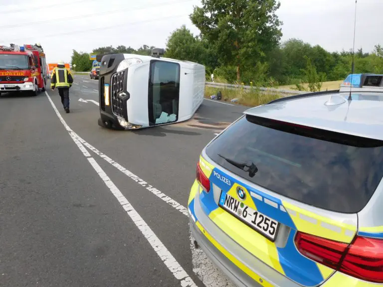 Verkehrsunfall auf dem Amtsvennweg