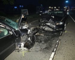 Verkehrsunfall mit 4 Verletzten auf der Ochtruper Straße – Feuerwehr Gronau
