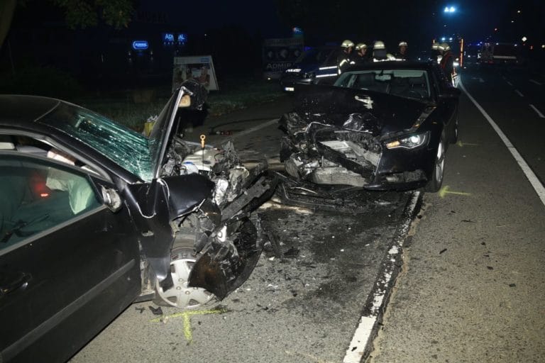 Verkehrsunfall mit 4 Verletzten auf der Ochtruper Straße