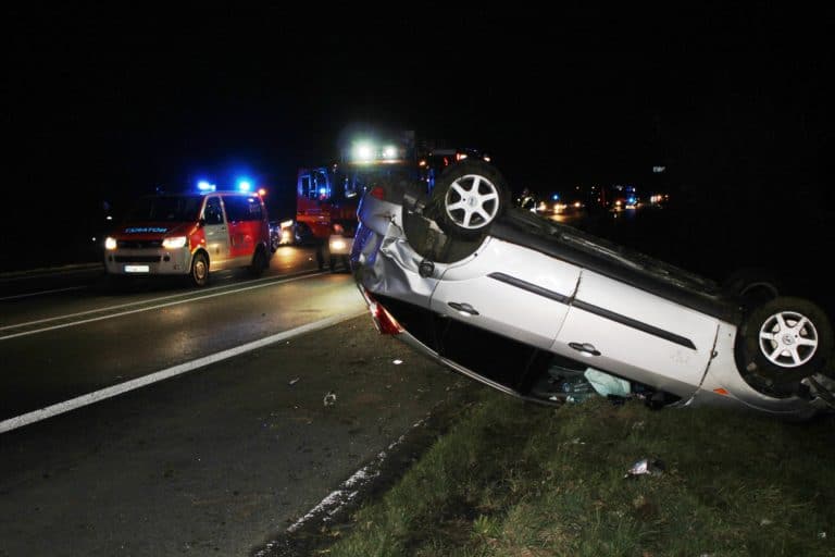 Alleinunfall auf der B 54