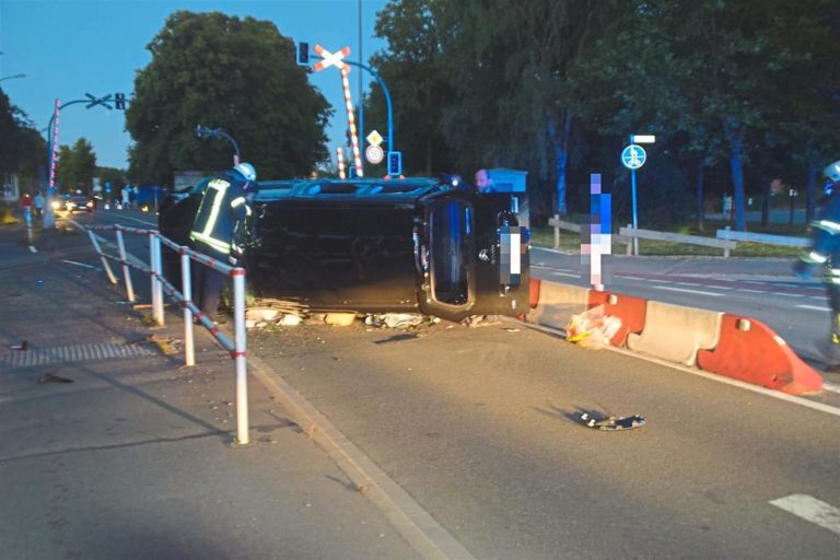 Alleinunfall auf der Gronauer Straße