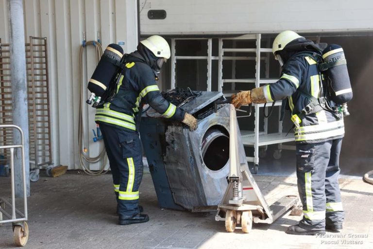 Waschmaschinenbrand am Hofkamp