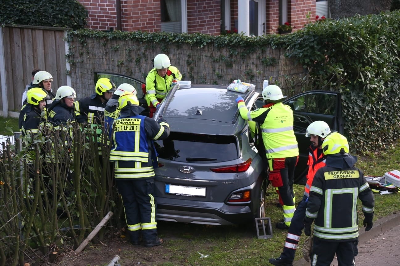 Verkehrsunfall Auf Der Buterlandstraße – Feuerwehr Gronau