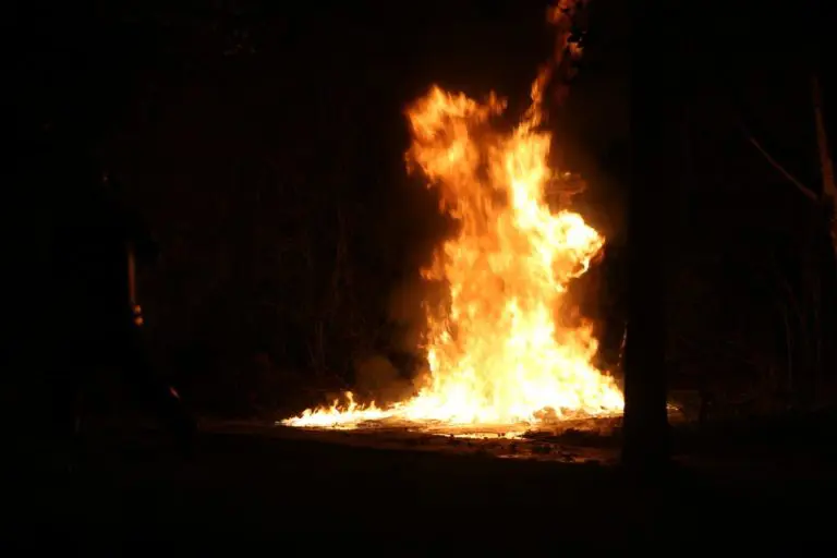 Brand auf dem Gelände der Oase