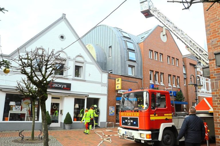 Feuerwehr in Epe im Einsatz
