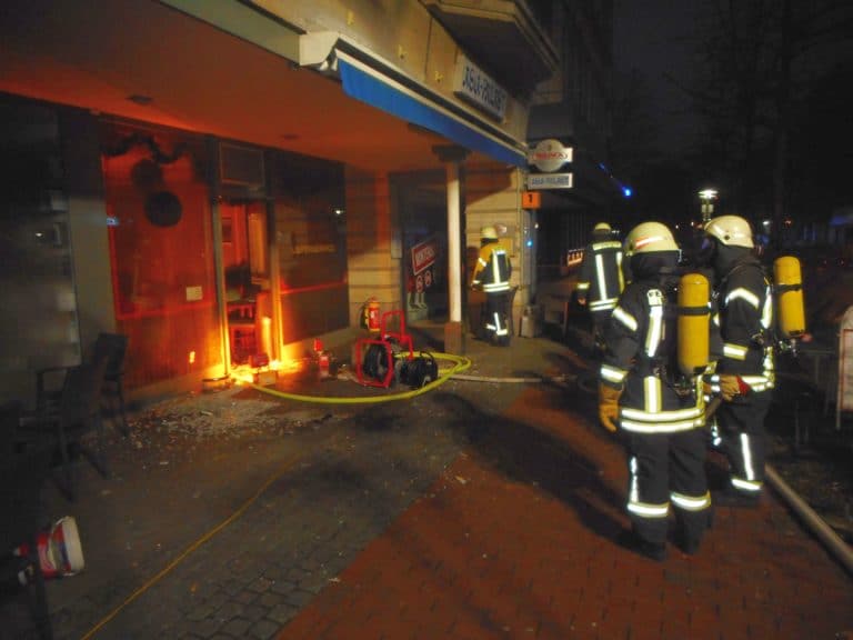 Imbiss an der Enscheder Straße brannte