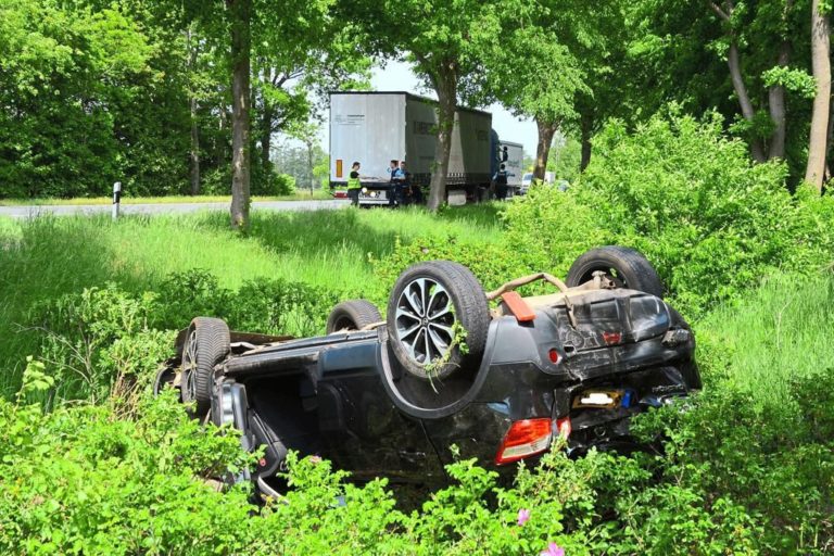 Verkehrsunfall auf der B 70 > Alstätte