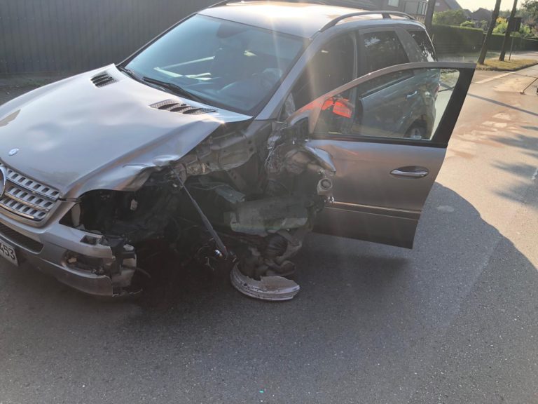 Verkehrsunfall auf der Nienborger Straße