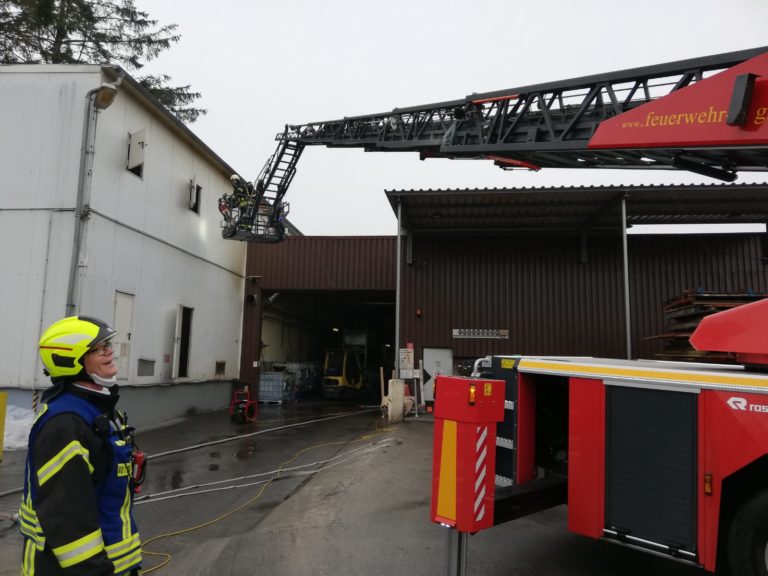 Maschinenbrand an der Bessemer Straße