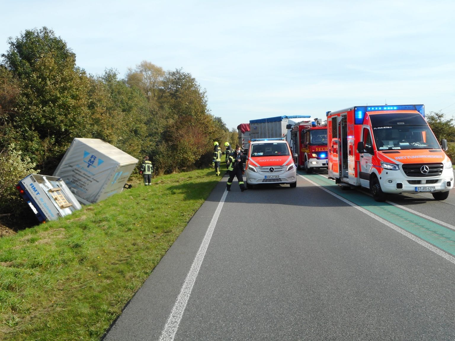 Tragischer Unfall Auf Der B 54 – Feuerwehr Gronau