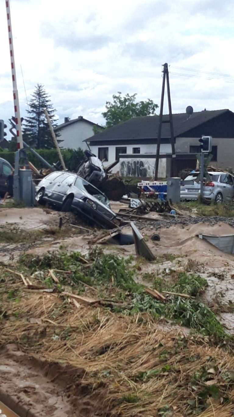 Feuerwehr Gronau im Unwettereinsatz NRW