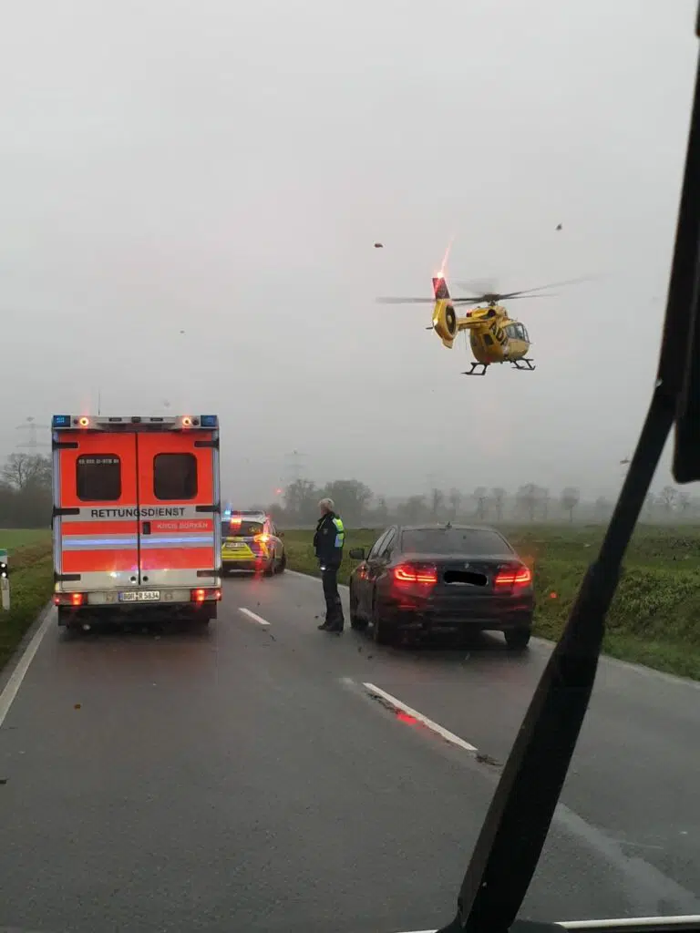 Verkehrsunfall mit Radfahrerin auf der Alstätter Straße