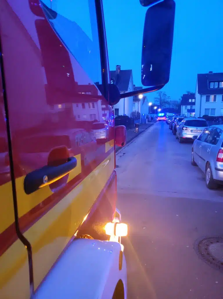 Gleich zwei Gasausströmungen am Montagabend