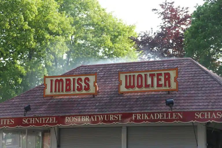 Brand in einem Imbiss an der Nienborger Straße